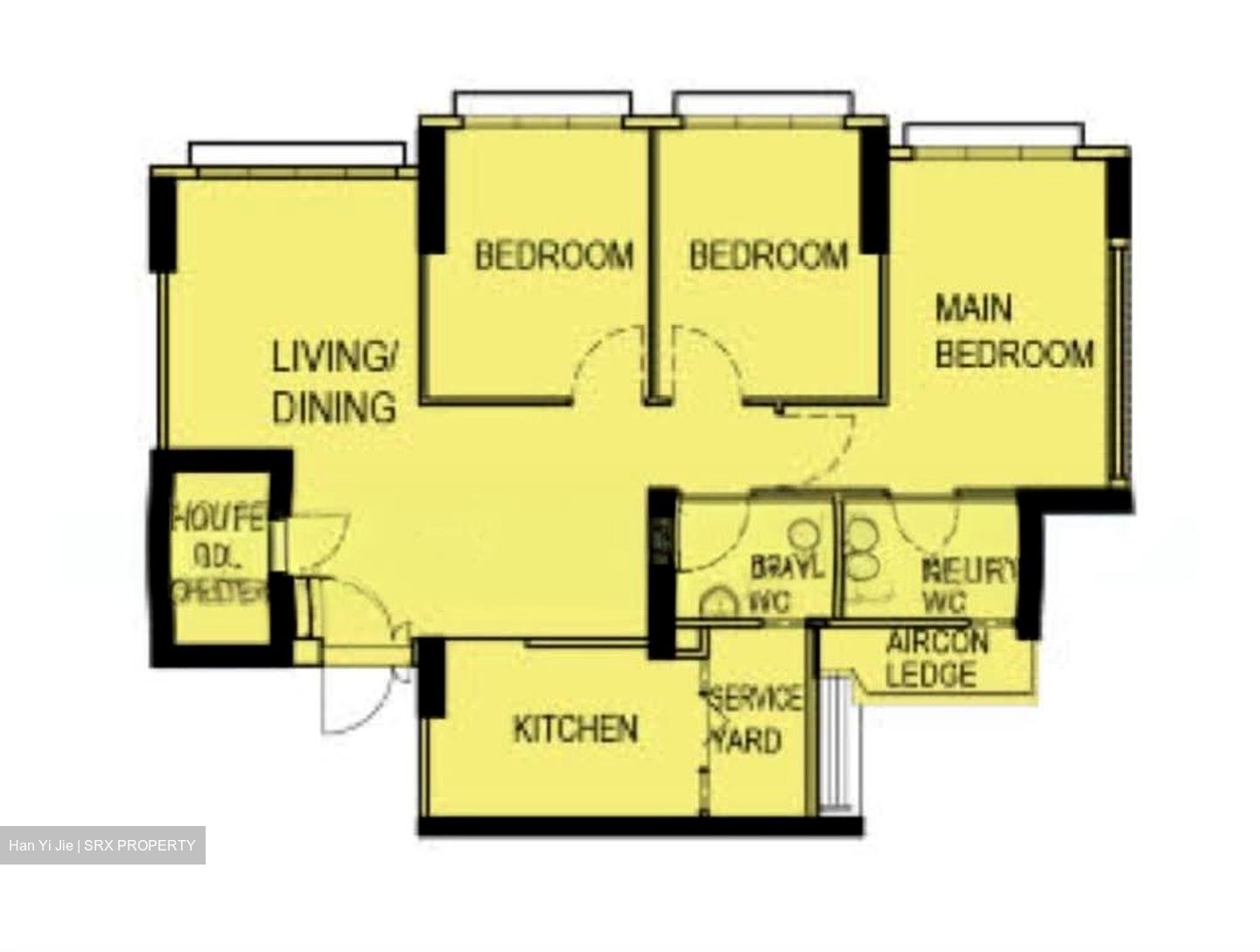 Blk 684D Waterway View (Punggol), HDB 4 Rooms #529842291
